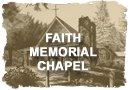 Faith Memorial Chapel,  Faith Chapel, www.faithmemorialchapel.org, Cedar Mountain, NC