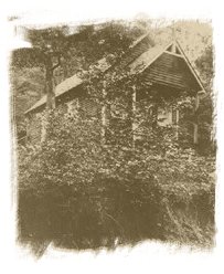 Faith Chapel, Cedar Mountain, NC - Original Chapel Picture